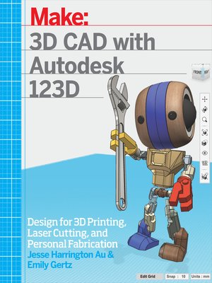 cover image of 3D CAD with Autodesk 123D